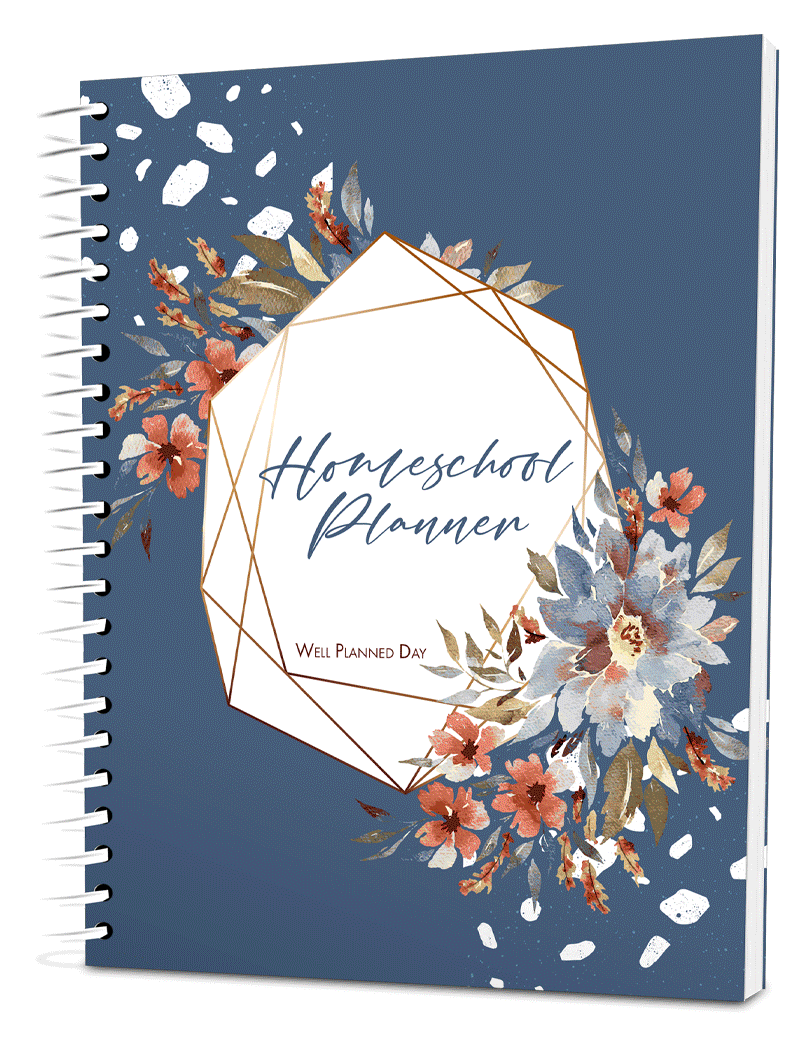 Well Planned Gal Custom Planner Homeschool CUSTOM PLANNER WELL 